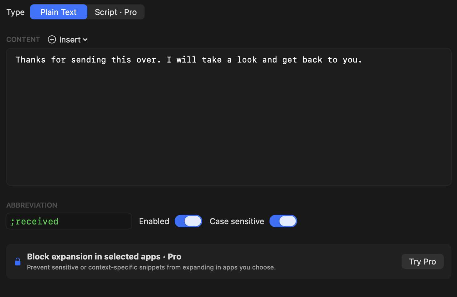 Typeblast screenshot 1