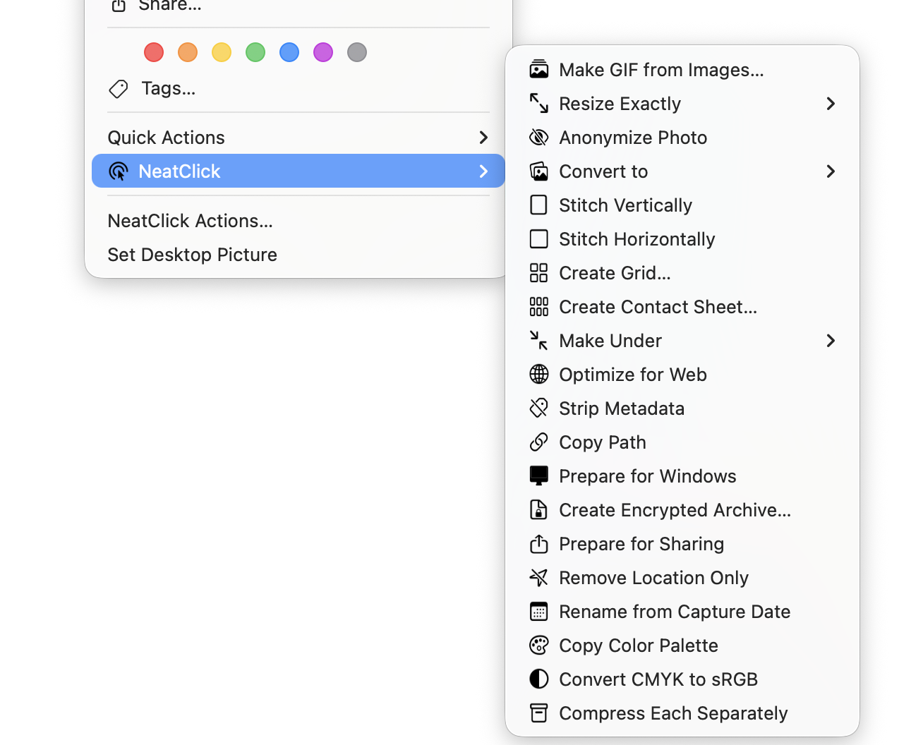 NeatClick screenshot 4