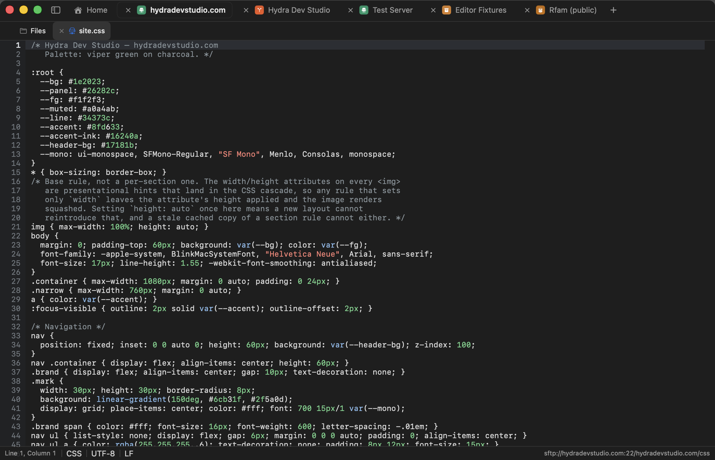 Hydra Dev Studio screenshot 3