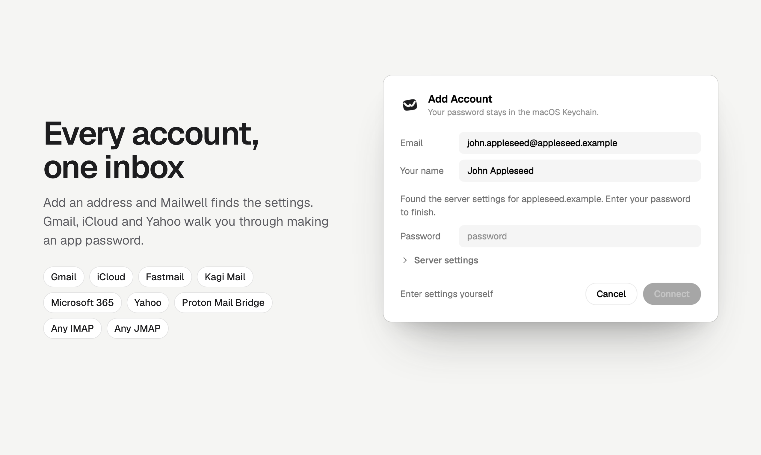 Mailwell screenshot 2