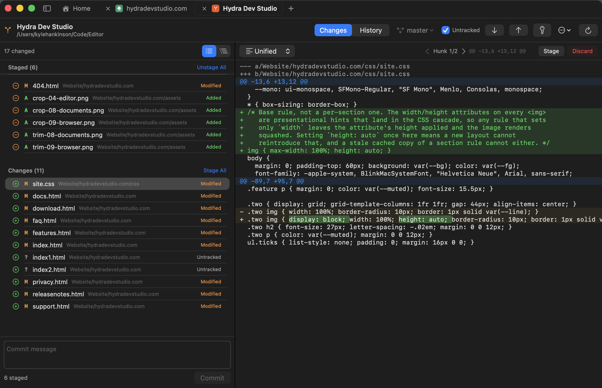 Hydra Dev Studio screenshot 4